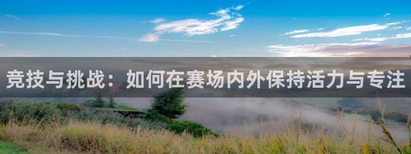 竞技与挑战：如何在赛场内外保持活力与专注